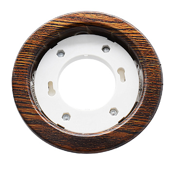 Светильник встраиваемый GCL-GX53-H38-WOOD-HAZEL (Орех) General