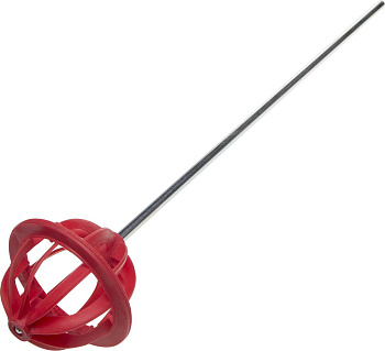 Миксер "Мастер" ГЛОБУС пластмассовый, для красок, 66х60х400мм ЗУБР