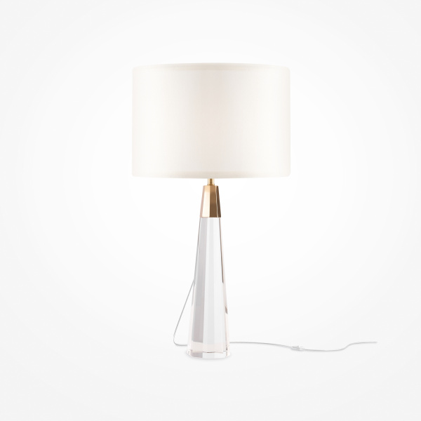 Настольный светильник 1*E27 60Вт Латунь IP20 Bianco Z030TL-01BS2 Maytoni