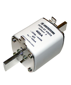 Плавкая вставка ППН-37 УХЛ3, 355А, габарит 2, IP00 Электротехник