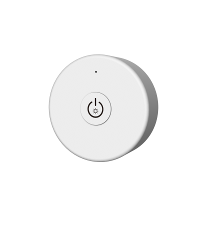 Donel Одноклавишный RF пульт дистанционного управления, Белый, питание 3 V, зона охвата 30м, серия:DN8UTZ