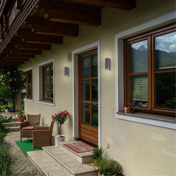 Ландшафтный св-к IP54 GU10 2*50W 220V LANDSCAPE темно-серый NOVOTECH