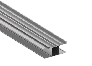 Donel Накладной двусторонний алюминиевый профиль, 42,3х90х2000. Цвет: Анодированное серебро,серия:DN8HF