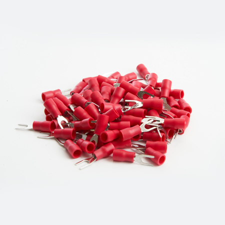 Наконечник вилочный изолированный НВИ 1,5-3, LD404-153 (упаковка 100 шт) STEKKER