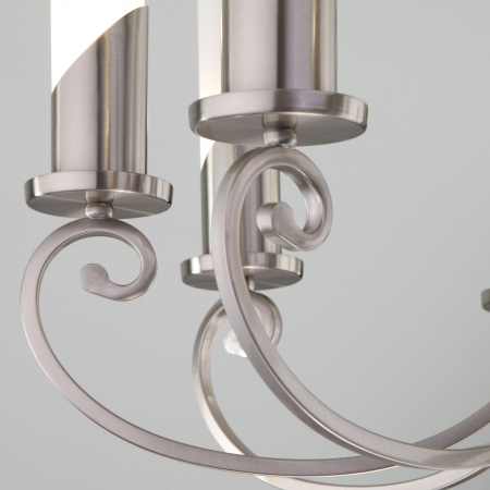 Классическая подвесная люстра 8*E14 60Вт никель IP20 Banci (60117/8 никель) Eurosvet