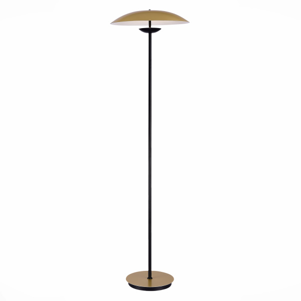 Торшер Золотистый,Черный/Золотистый LED 1*13Вт 3000К SL6502.205.01 ST LUCE