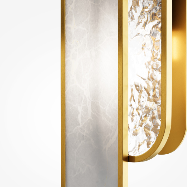 Настенный светильник (бра) 2*E14 40Вт Латунь IP20 Marmo MOD099WL-02G1 Maytoni