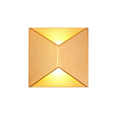 Настенный св-к LED 3500K 10W 220V IP65 TIBRO золотистый/металл ODEON LIGHT