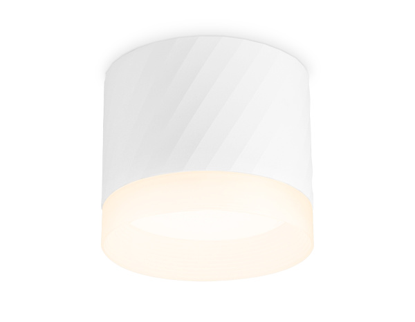 Накладной точечный светильник GX53 с акрилом TN5353 WH белый GX53 D82*70 Ambrella Light