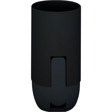 Патрон для ламп, 230V E14, LH111 черный