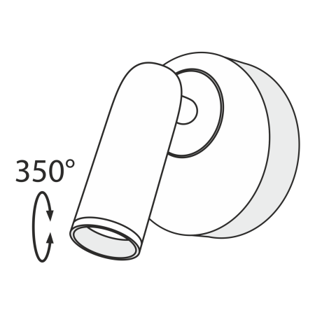 Бра 3Вт 3000K Белый IP20 Mirax C038WL-L3W3K Technical