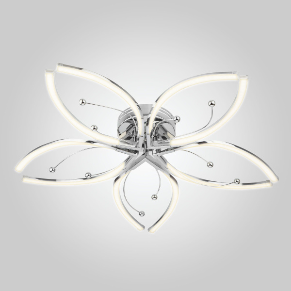 Светодиодный потолочный светильник хром IP20 (90056/5 хром) Eurosvet