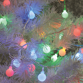 Св/д гирлянда Feron CL55 фигурная 5м +1.5м 230V мультиколор, прозр.шнур