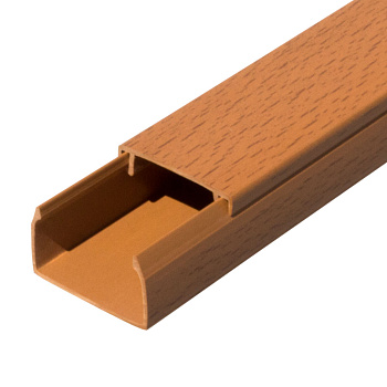 Кабель-канал бук 2-й замок 40х25 мм (30м/уп) Промрукав