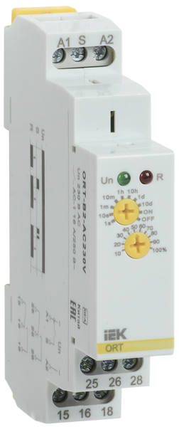 Реле задержки выключения ORT 2 контакта 230В AС IEK