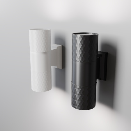 Настенный светильник (бра) 50Вт Белый IP54 Bowery O583WL-02W Outdoor Maytoni