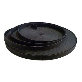 Монтажная лента текстильная 50 м цвет: черный FEDAST