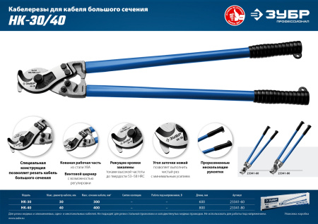 НК-40 Кабелерез, Профессионал ЗУБР