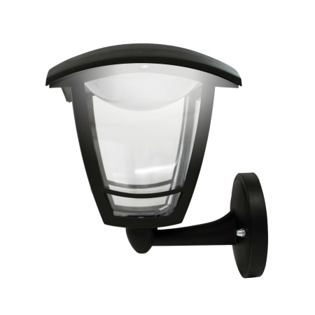 11-175 Св-к садово-парковый, светод-й, наст-й вверх, «Дели», 8Вт, 4-х гран., 720Лм, 6500К, черн APEYRON