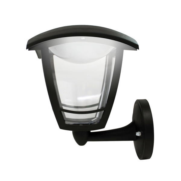 11-175 Св-к садово-парковый, светод-й, наст-й вверх, «Дели», 8Вт, 4-х гран., 720Лм, 6500К, черн APEYRON