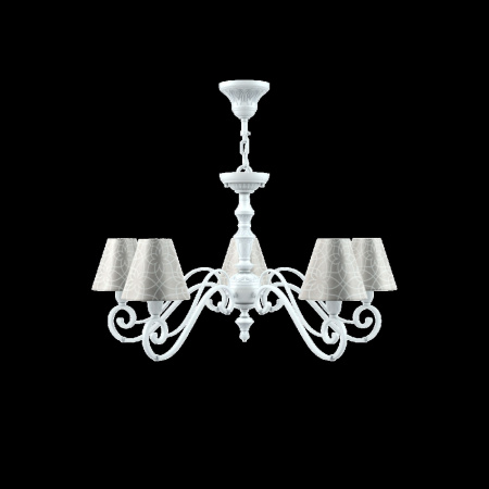 Люстра 5*E14 40Вт Матовый Белый IP20 Classic 7 E3-05-WM-LMP-O-4 Maytoni