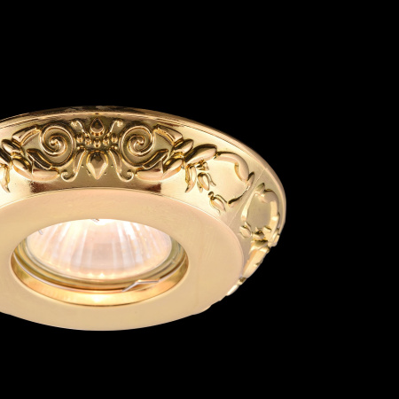 Встраиваемый светильник 1*GU10 50Вт Золото IP20 Metal Classic DL300-2-01-G Maytoni