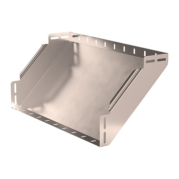 Угол вертикальный внутренний 90 градусов Стандарт INOX (AISI 409) 500х100 Промрукав