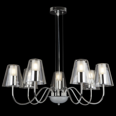 Люстра 7*E14 40Вт Хром IP20 Ursula FR5017PL-07CH Freya
