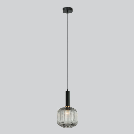 Подвесной светильник 1*E27 40Вт черный IP20 (50182/1 дымчатый) Eurosvet