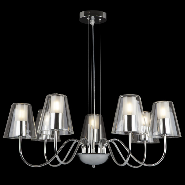 Люстра 7*E14 40Вт Хром IP20 Ursula FR5017PL-07CH Freya
