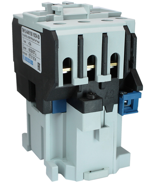 Пускатель электромагнитный ПМ12-040150 УХЛ4 В, 220В/50Гц, 1з, 40А, нереверсивный, без реле, IP20 Электротехник