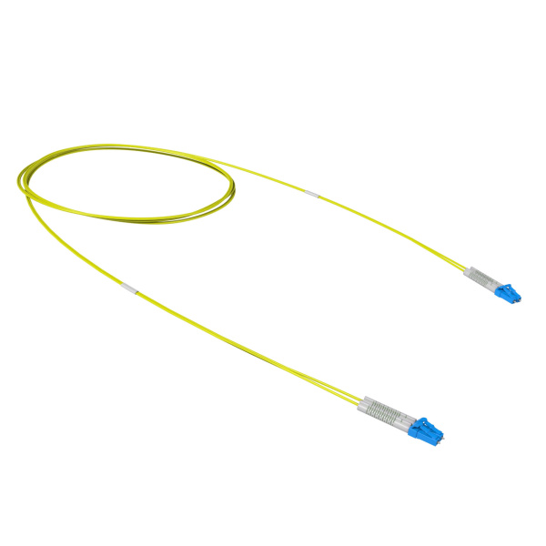 Оптический коммутационный шнур Duplex flexible boot LC/UPC - LC/UPC 9/125 (OS2), 1 м DKC