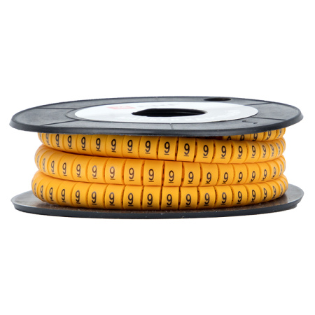 Маркер кабельный 2,5 мм2 "9" (1000 шт) (ЕС-1) PROxima EKF