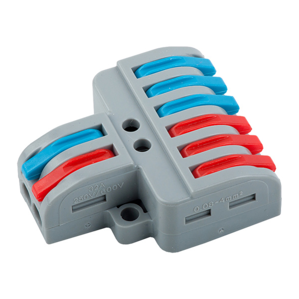 Клемма универсальная монтажная разветвительная 2х6 проводов, блистер 5шт GTER7-26-BL5 General