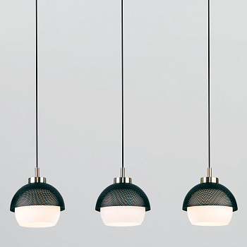 Подвесной светильник 3*E27 60Вт IP20 Nocciola (50106/3 античная бронза / черный) Eurosvet