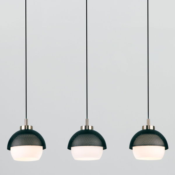 Подвесной светильник 3*E27 60Вт IP20 Nocciola (50106/3 античная бронза / черный) Eurosvet