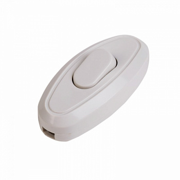 Выключатель для бра (настен. св-ка) 6А белый PROconnect