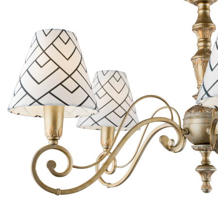 Люстра 5*E14 40Вт Золото Антик IP20 Modern 2 E3-05-H-LMP-O-16 Maytoni