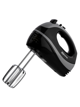 Миксер ручной «Зевс 2», 300 Вт, 5 скоростей, режим «Турбо», 2 комплекта насадок, черный, TDM