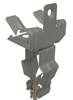 Держатель для крепления трубы к балке 4-10 мм диаметр 22-30 мм гориз.монт. DKC