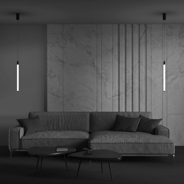 Подвесной светильник LED 10Вт Черный IP20 Pendant P022PL-L10B Technical Maytoni