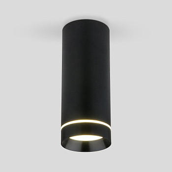 Накладной акцентный светодиодный светильник 12Вт 4200К черный матовый IP20 (a037518) Elektrostandard