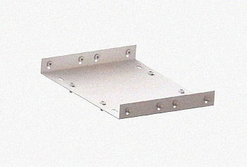 Соединитель лотковый замковый СЛЗ-300х100х1,0 УТ1,5, нержавеющая сталь, S1,0