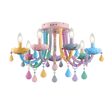 Люстра потолочная Разноцветный E14 7*40Вт SL1700.782.07 ST LUCE