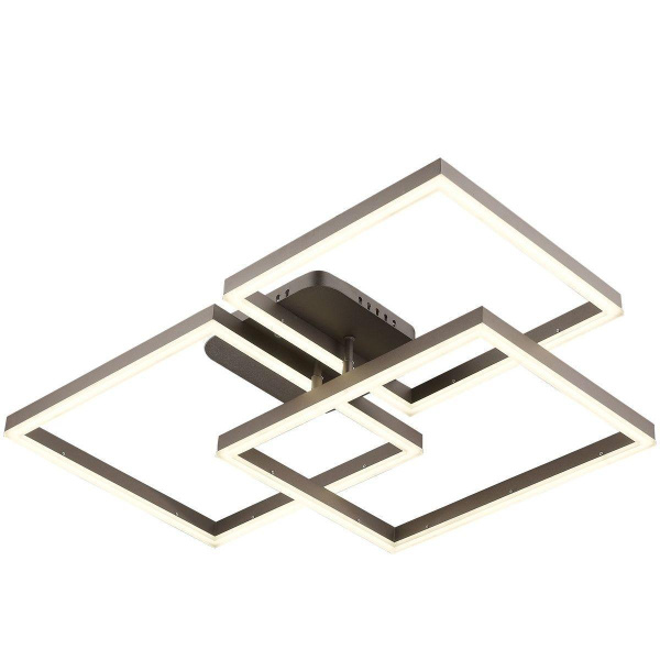 Светильник потолочный Кофейный/Кофейный LED 3*80Вт WE444.03.607 WERTMARK