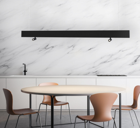 Подвесной светильник 30Вт 4000K Черный IP20 Puntero P068PL-L27B4K Technical