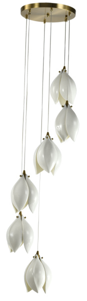 Светильник подвесной DALIN ZRS.90609.06 60Вт G9 IP20 Золото Zortes