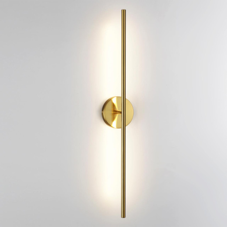 Настенный св-к поворотный 360° IP20 LED 12W 680Лм 3000K FUERTE металл/золото ODEON LIGHT