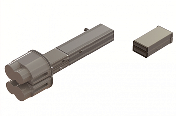 Питающий элемент + заглушка, тип 2, Cu, 6P, 25A DKC