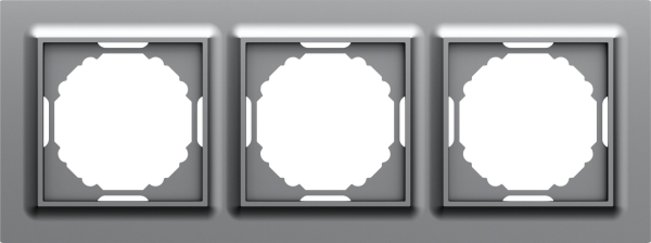 Donel A07 Wave матовый серый рамка 3-я, серия DB